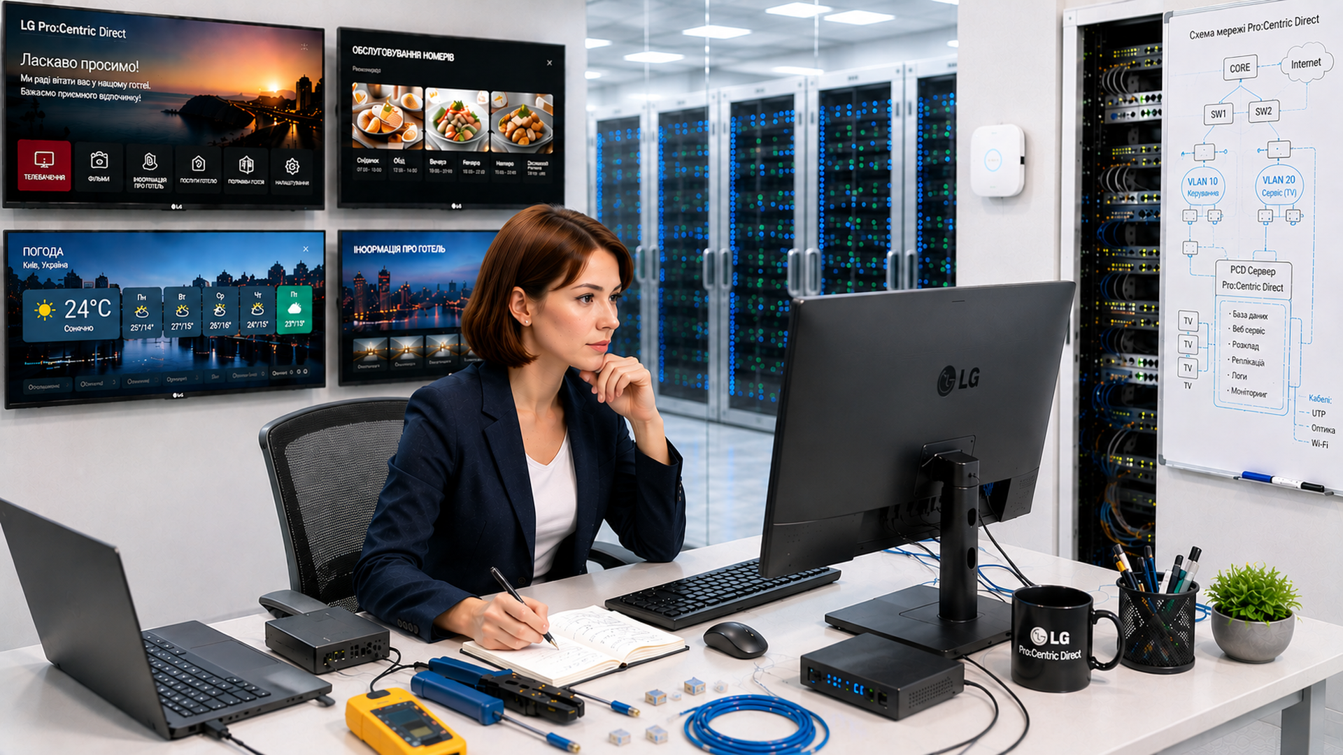 Ankura Sky experience with LG Pro:Centric Direct hotel television systems