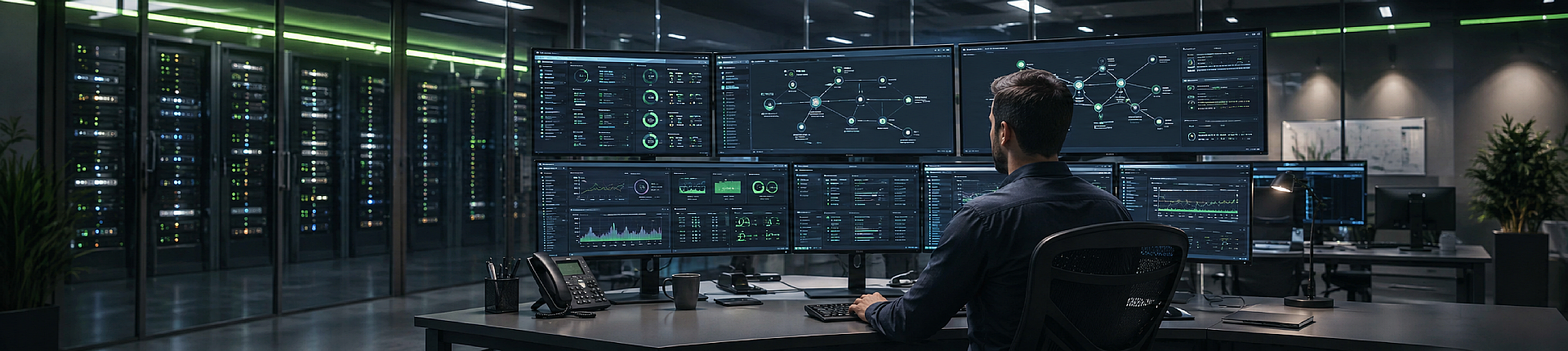 Centralized monitoring of network functionality